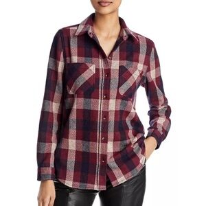 NWT Casa Cabana Sienna Plaid Shirt XS